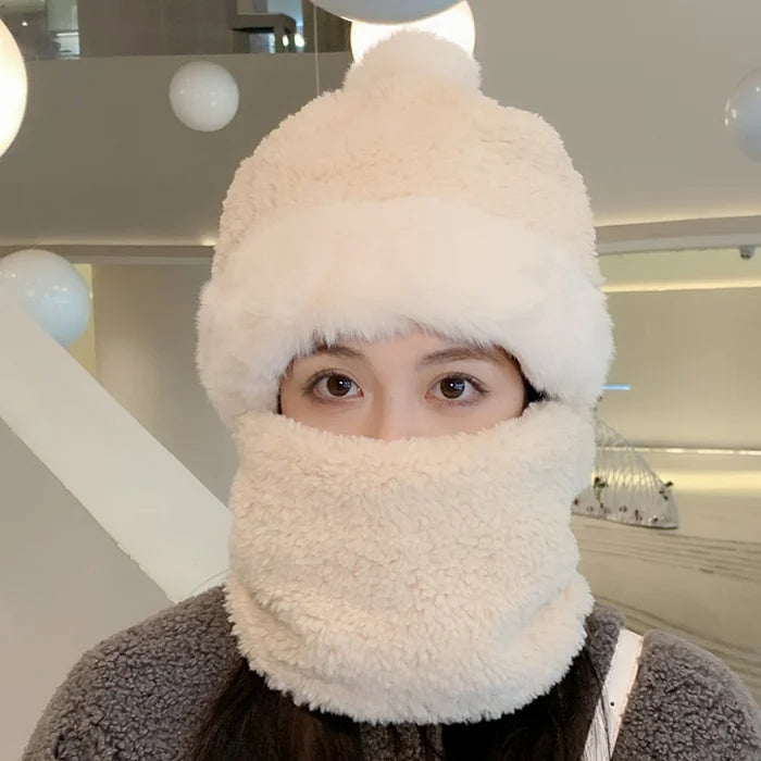 Bonnet Canadien - Écharpe coupe-vent pour femme