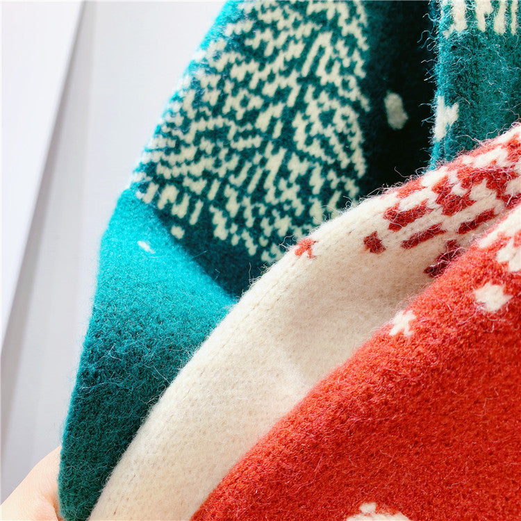 Pull Tricoté Décontracté De Noël