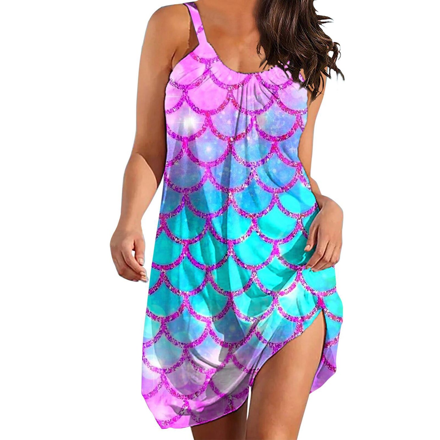 Robe dcontractée écaillée